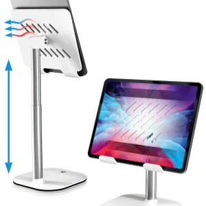 Adjustable Tablet Holder Stand Black